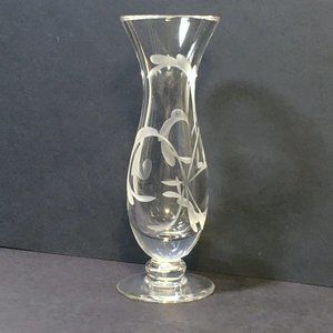 Marquis by Waterford "Yours Truly" Etched Lead Crystal Vase